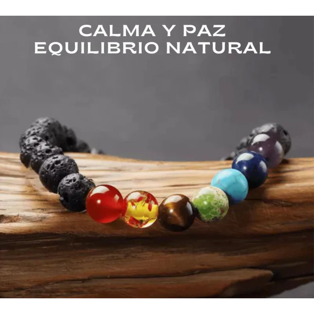 Pulsera 7 chakras + Esencia