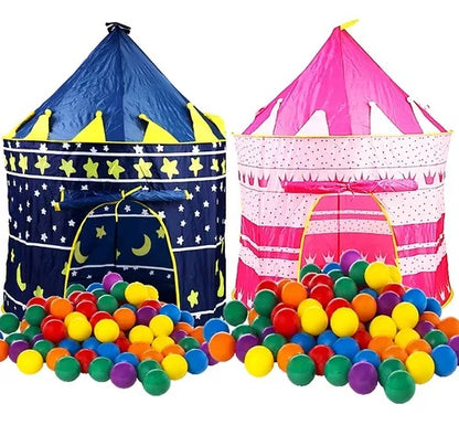 Carpa Castillo Plegable + 50 pelotas