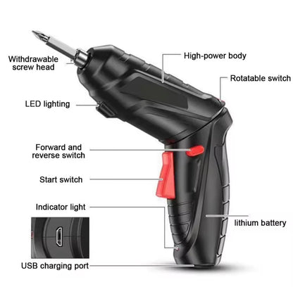 Destornillador Eléctrico 47PZ + Estuche